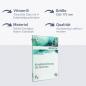 Preview: Tuerschild VITRUM B aus Glas fuer Buero Vitrum B 130 170 mm